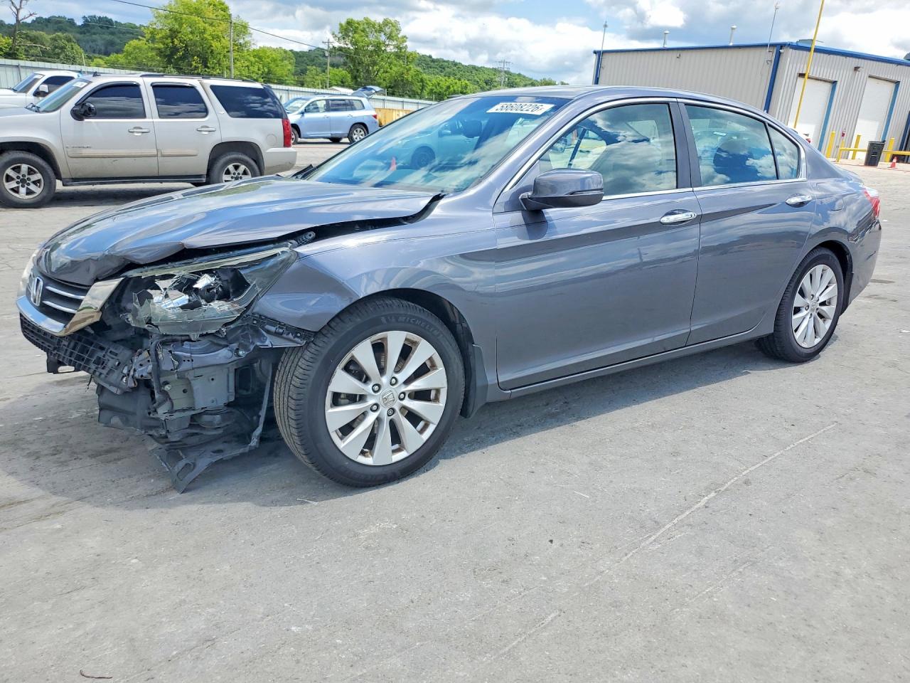 2013 Honda Accord Exl Gray vin: 1HGCR2F89DA095672