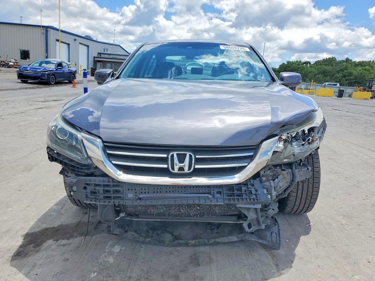 2013 Honda Accord Exl Gray vin: 1HGCR2F89DA095672