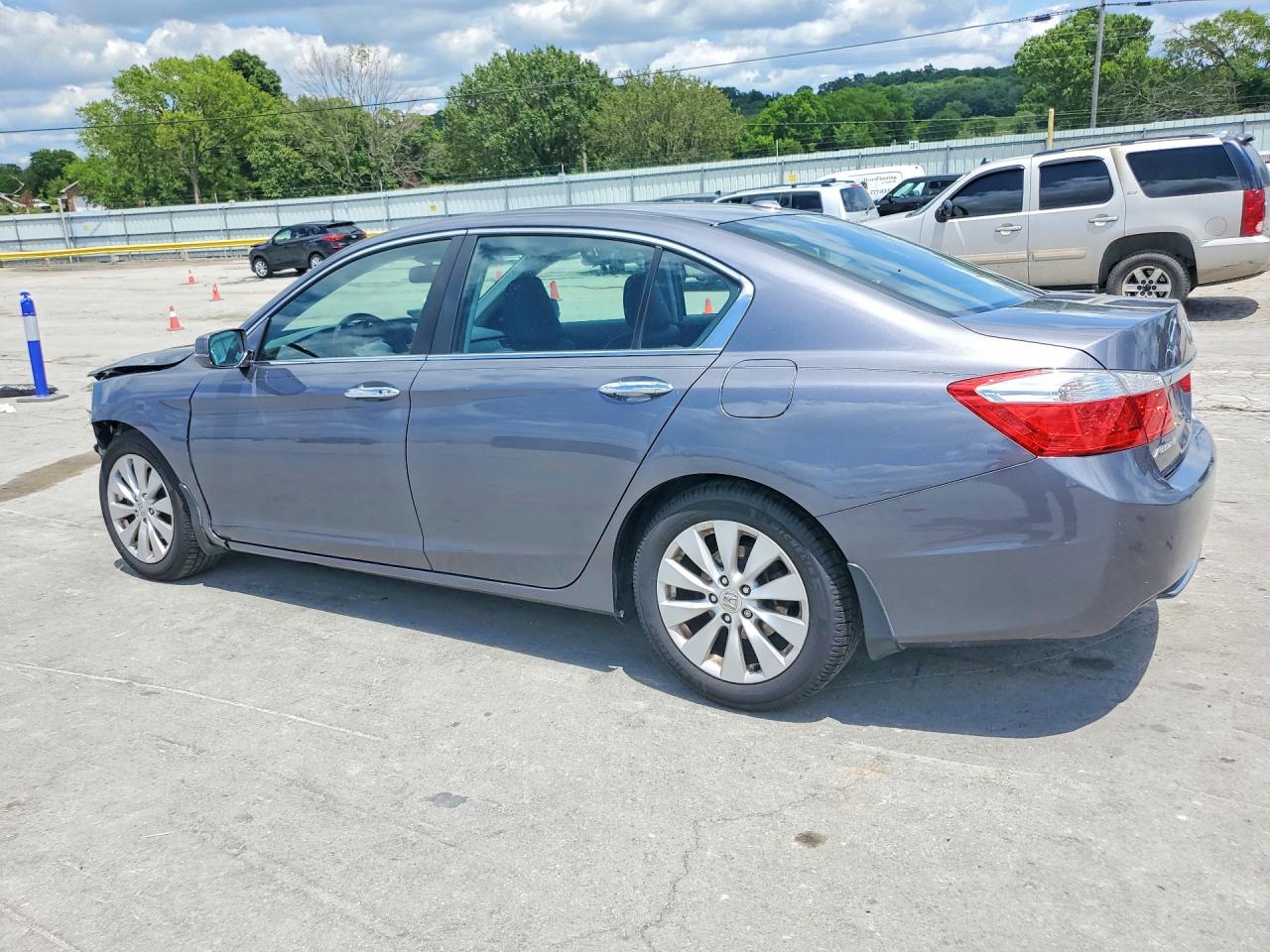 2013 Honda Accord Exl Gray vin: 1HGCR2F89DA095672