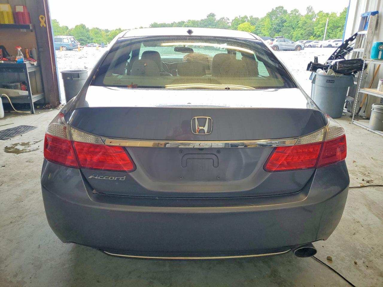 2013 Honda Accord Exl Gray vin: 1HGCR2F89DA106671