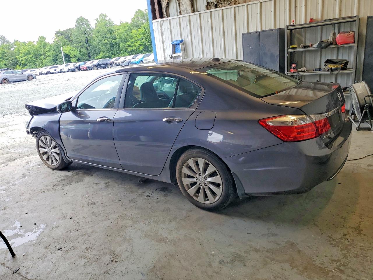 2013 Honda Accord Exl Gray vin: 1HGCR2F89DA106671