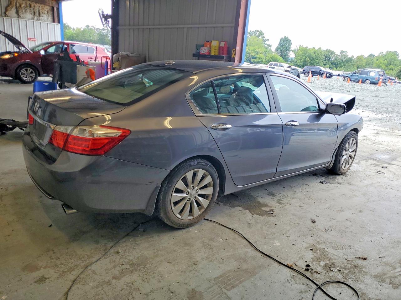 2013 Honda Accord Exl Gray vin: 1HGCR2F89DA106671