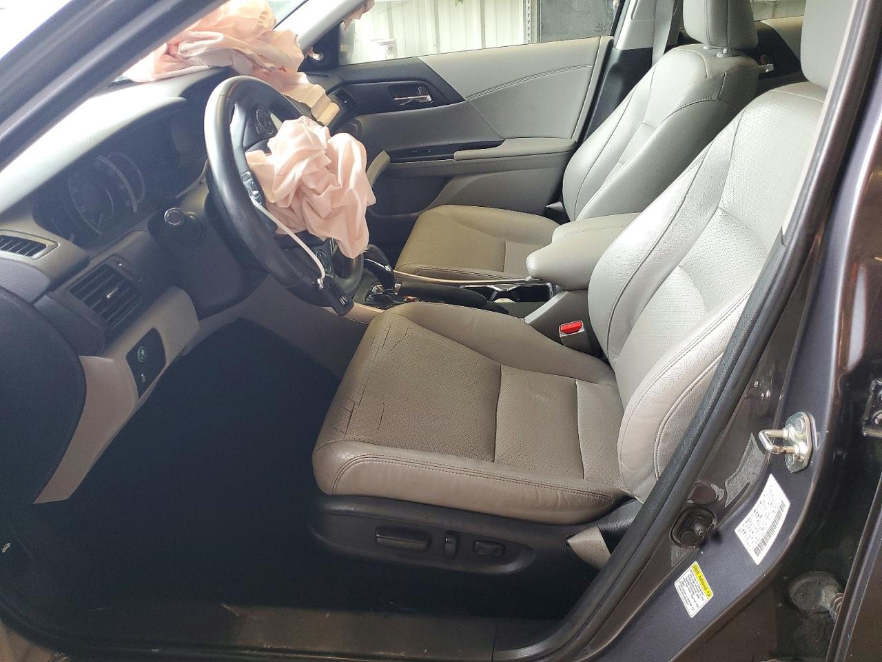 2013 Honda Accord Exl Gray vin: 1HGCR2F89DA106671