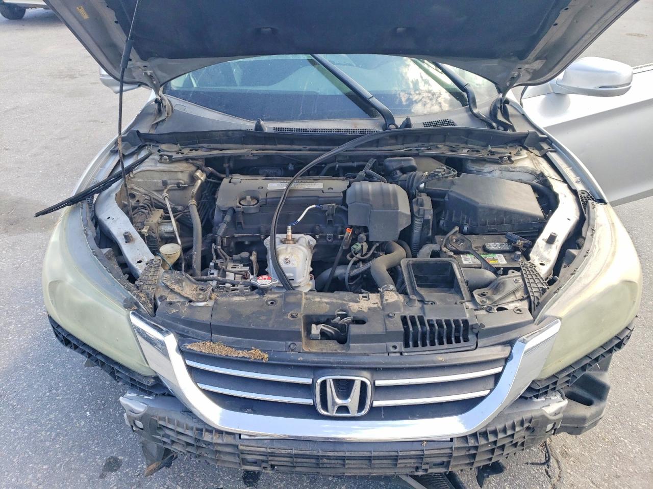 2013 Honda Accord Exl Silver vin: 1HGCR2F89DA116343