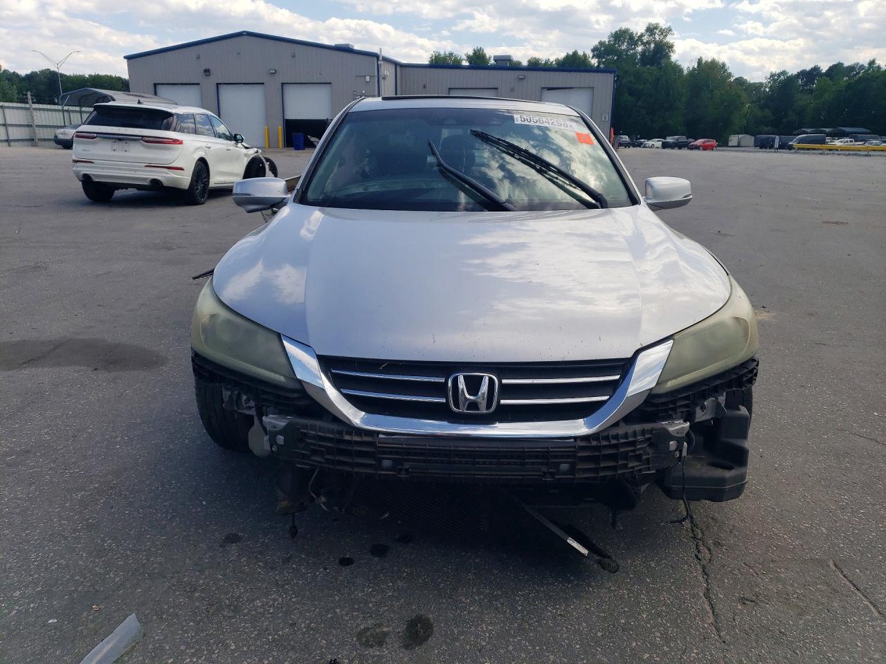2013 Honda Accord Exl Silver vin: 1HGCR2F89DA116343