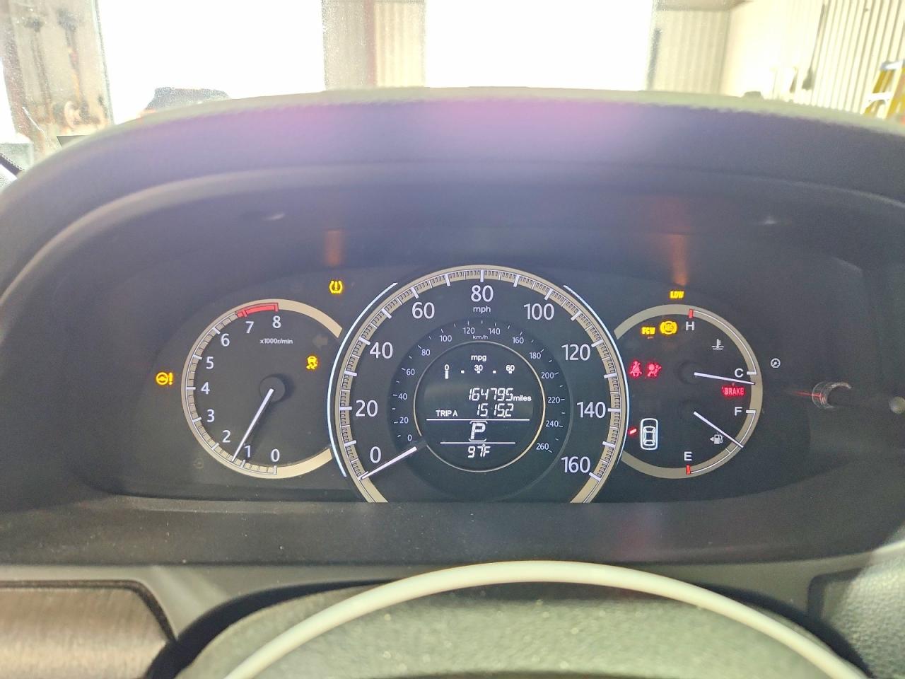 2013 Honda Accord Exl Серый vin: 1HGCR2F89DA131098