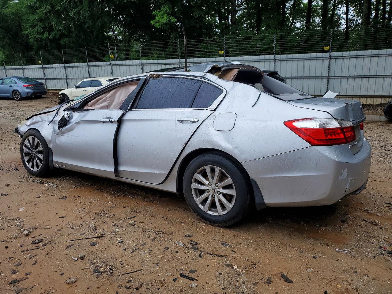 2013 Honda Accord Exl Silver vin: 1HGCR2F89DA131148