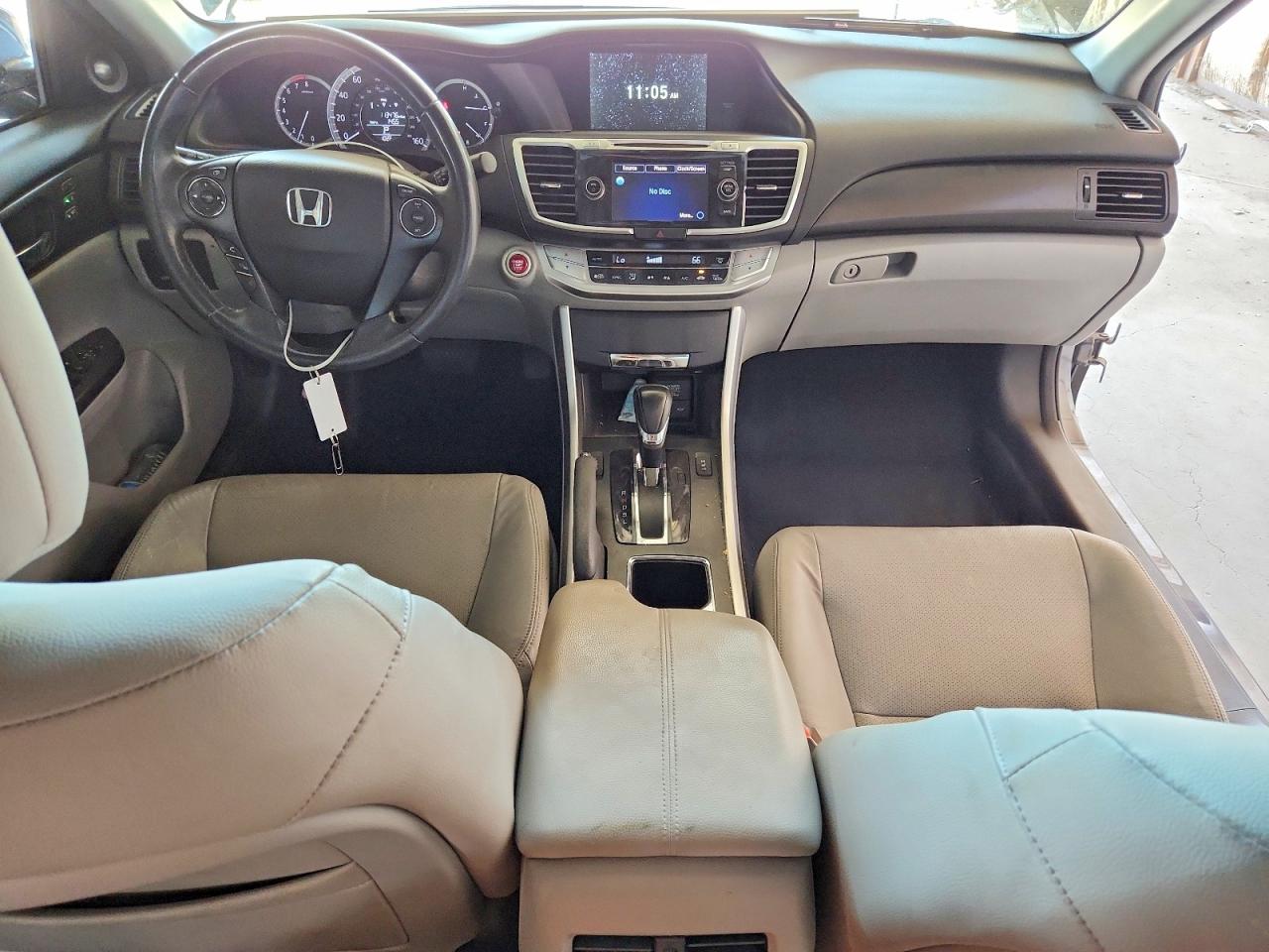 2013 Honda Accord Exl Gray vin: 1HGCR2F89DA139752