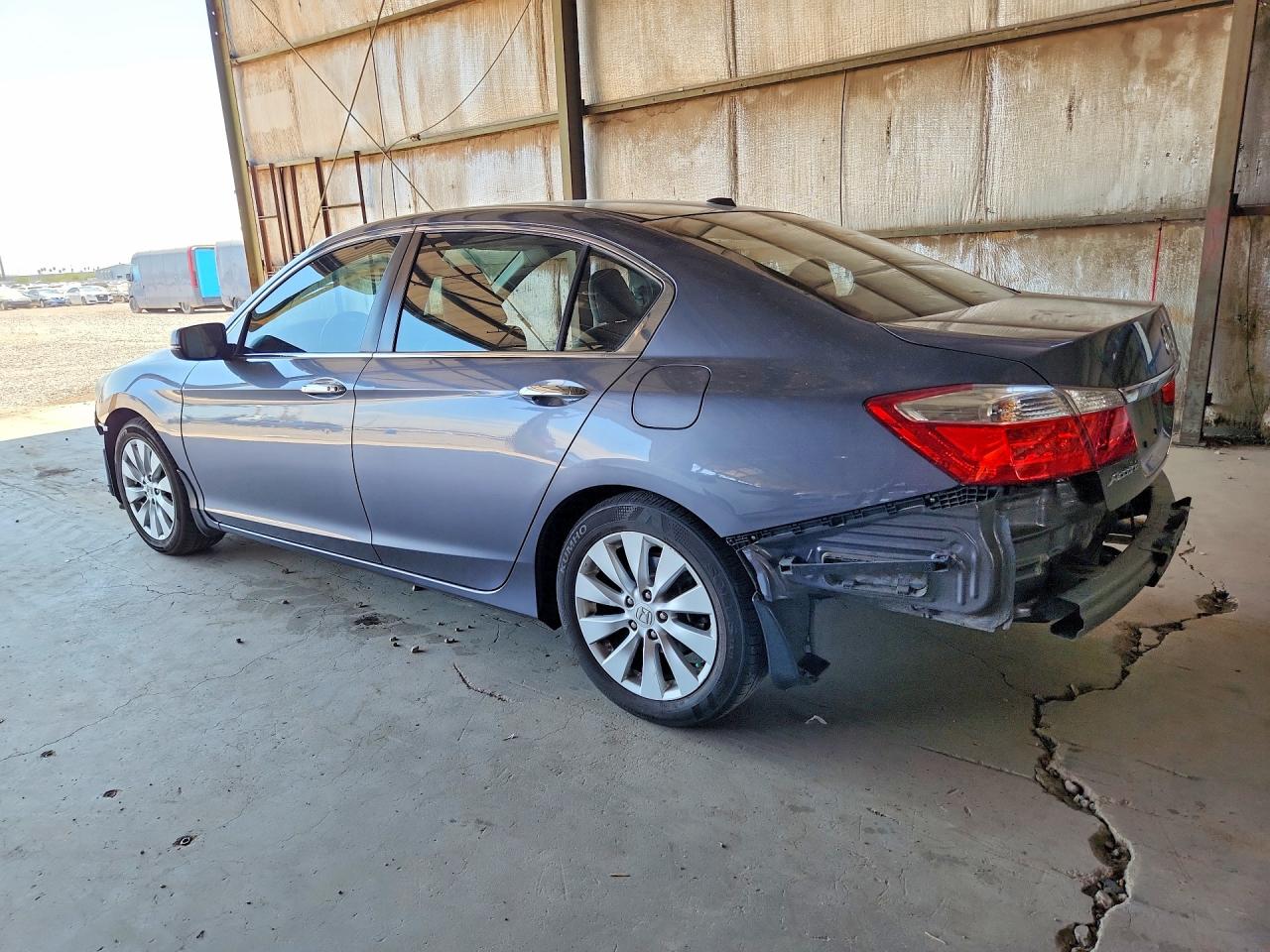 2013 Honda Accord Exl Gray vin: 1HGCR2F89DA139752