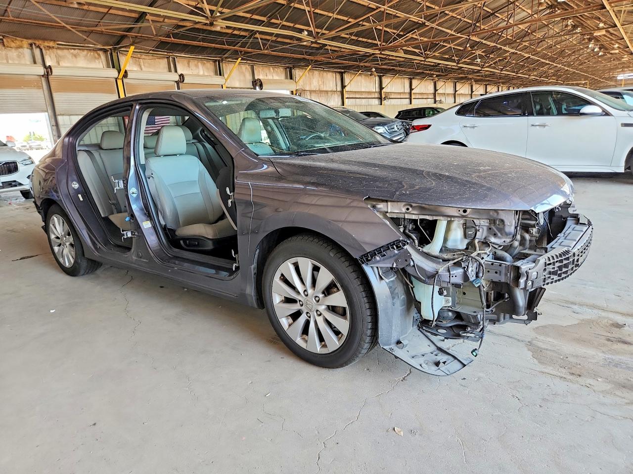 2013 Honda Accord Exl Gray vin: 1HGCR2F89DA139752