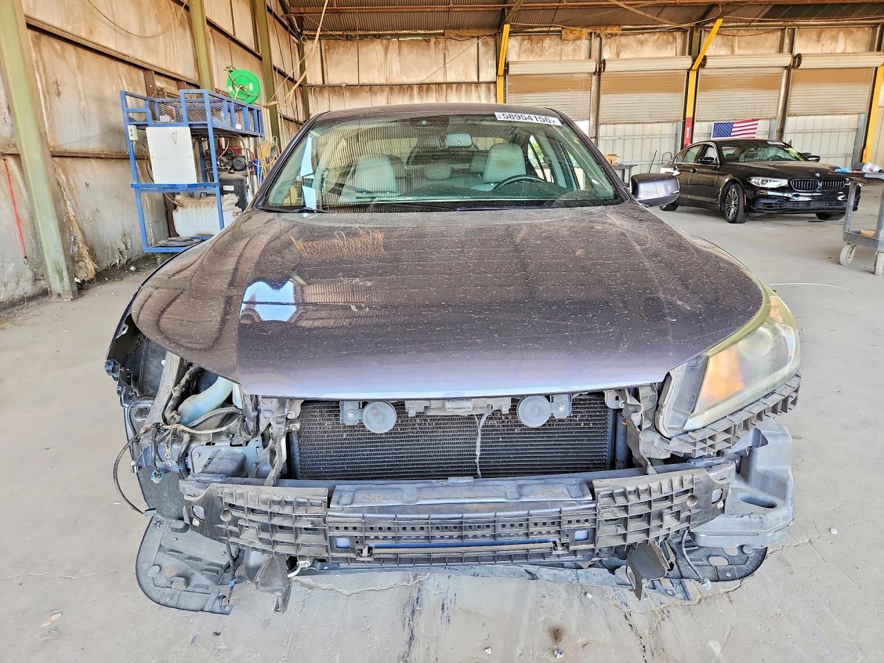 2013 Honda Accord Exl Gray vin: 1HGCR2F89DA139752