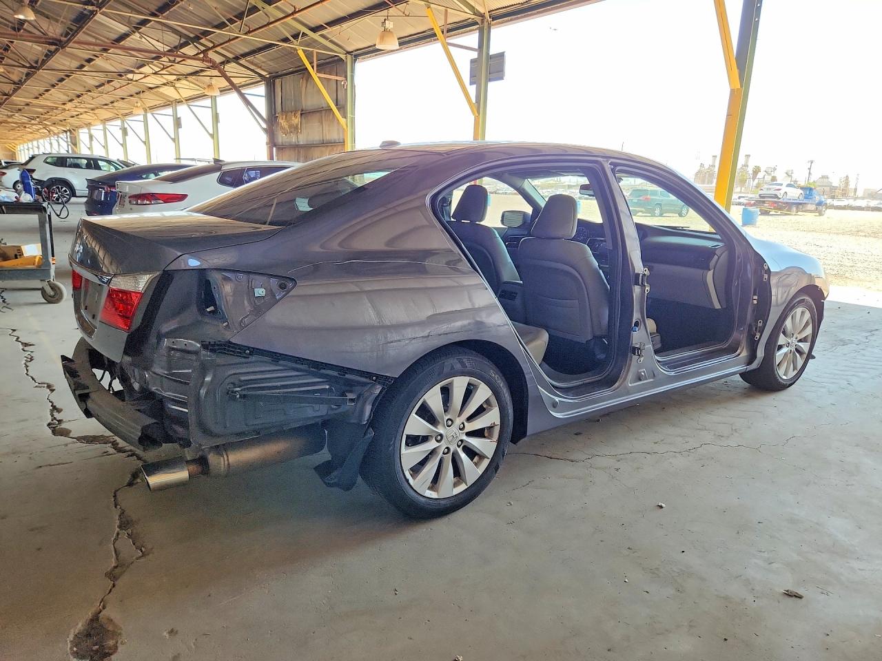 2013 Honda Accord Exl Gray vin: 1HGCR2F89DA139752