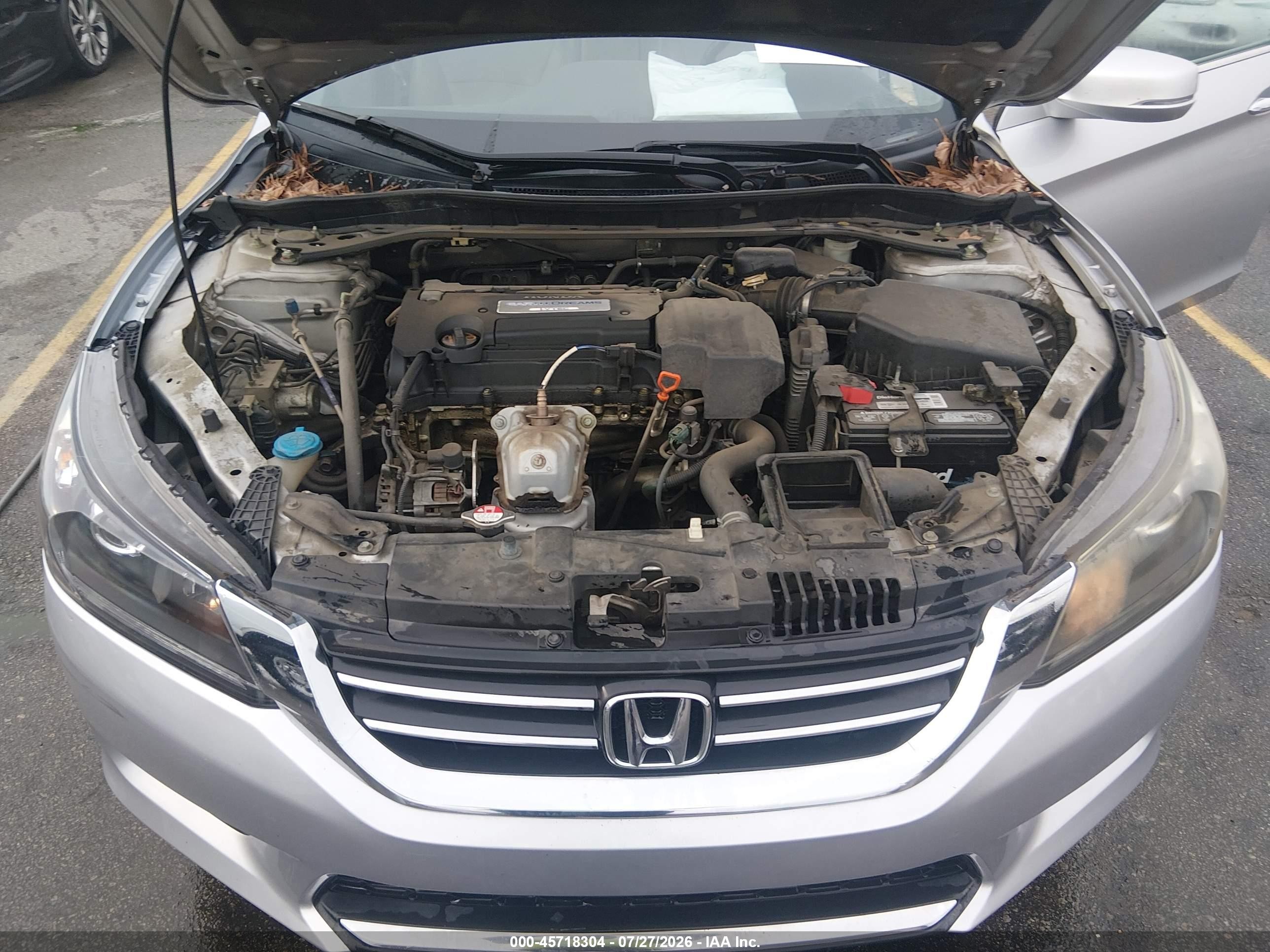 2013 Honda Accord Ex-l Серебряный vin: 1HGCR2F89DA158110