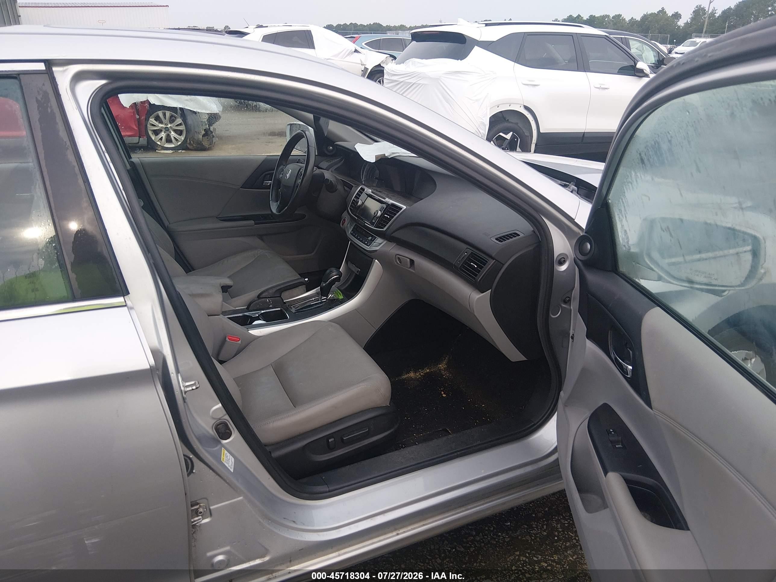 2013 Honda Accord Ex-l Серебряный vin: 1HGCR2F89DA158110