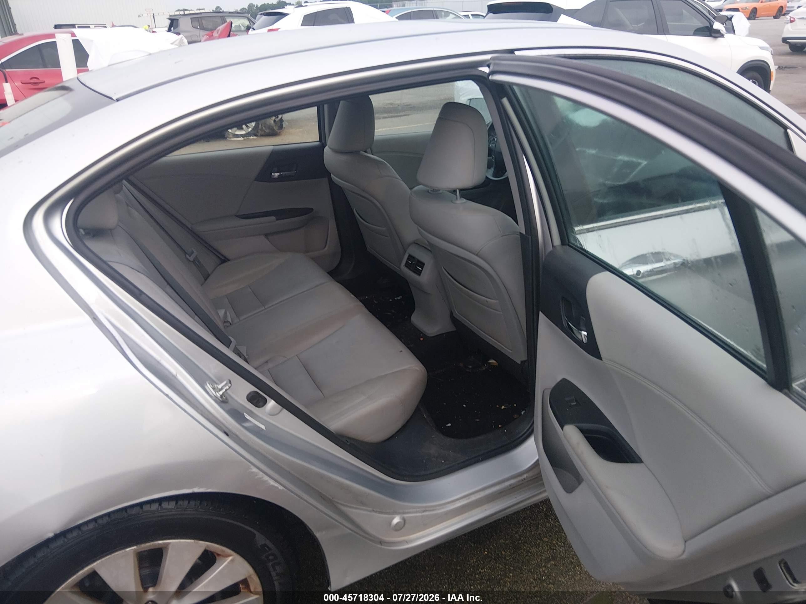 2013 Honda Accord Ex-l Серебряный vin: 1HGCR2F89DA158110