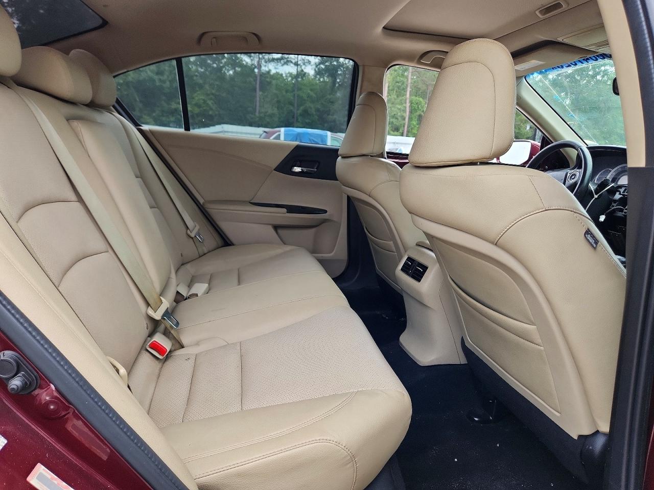 2013 Honda Accord Exl Burgundy vin: 1HGCR2F89DA182391