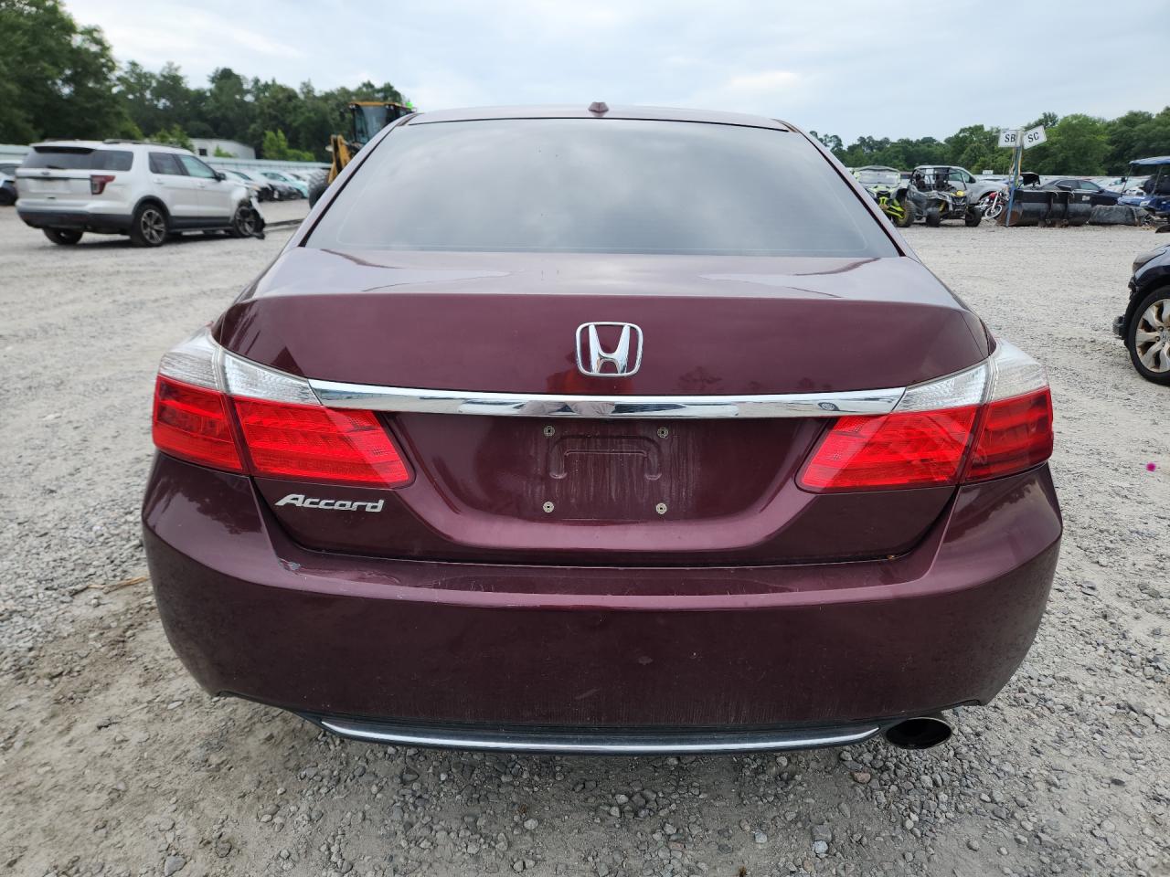 2013 Honda Accord Exl Burgundy vin: 1HGCR2F89DA182391