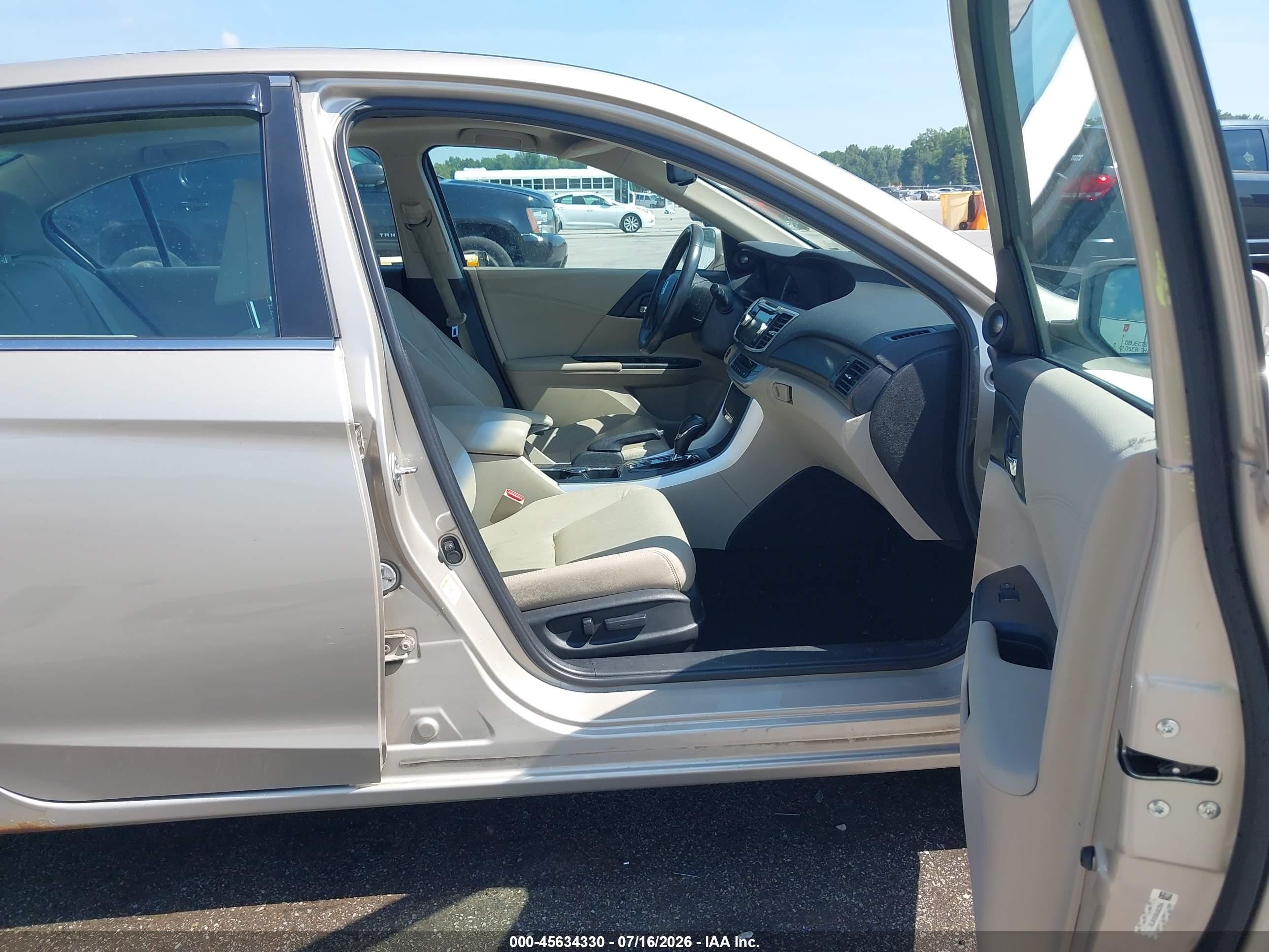 2013 Honda Accord Ex-l Tan vin: 1HGCR2F89DA197781