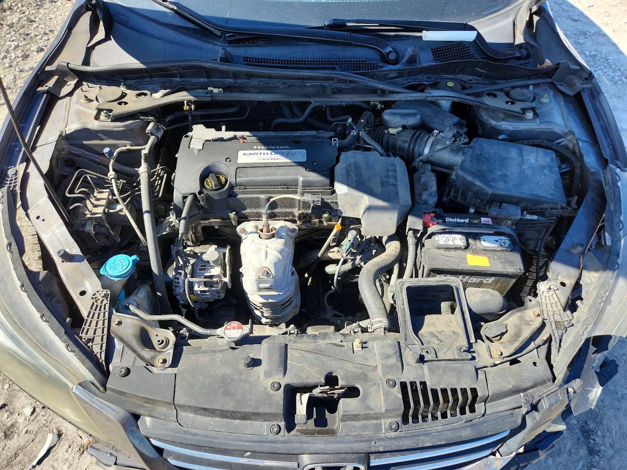 2013 Honda Accord Gray vin: 1HGCR2F89DA207354