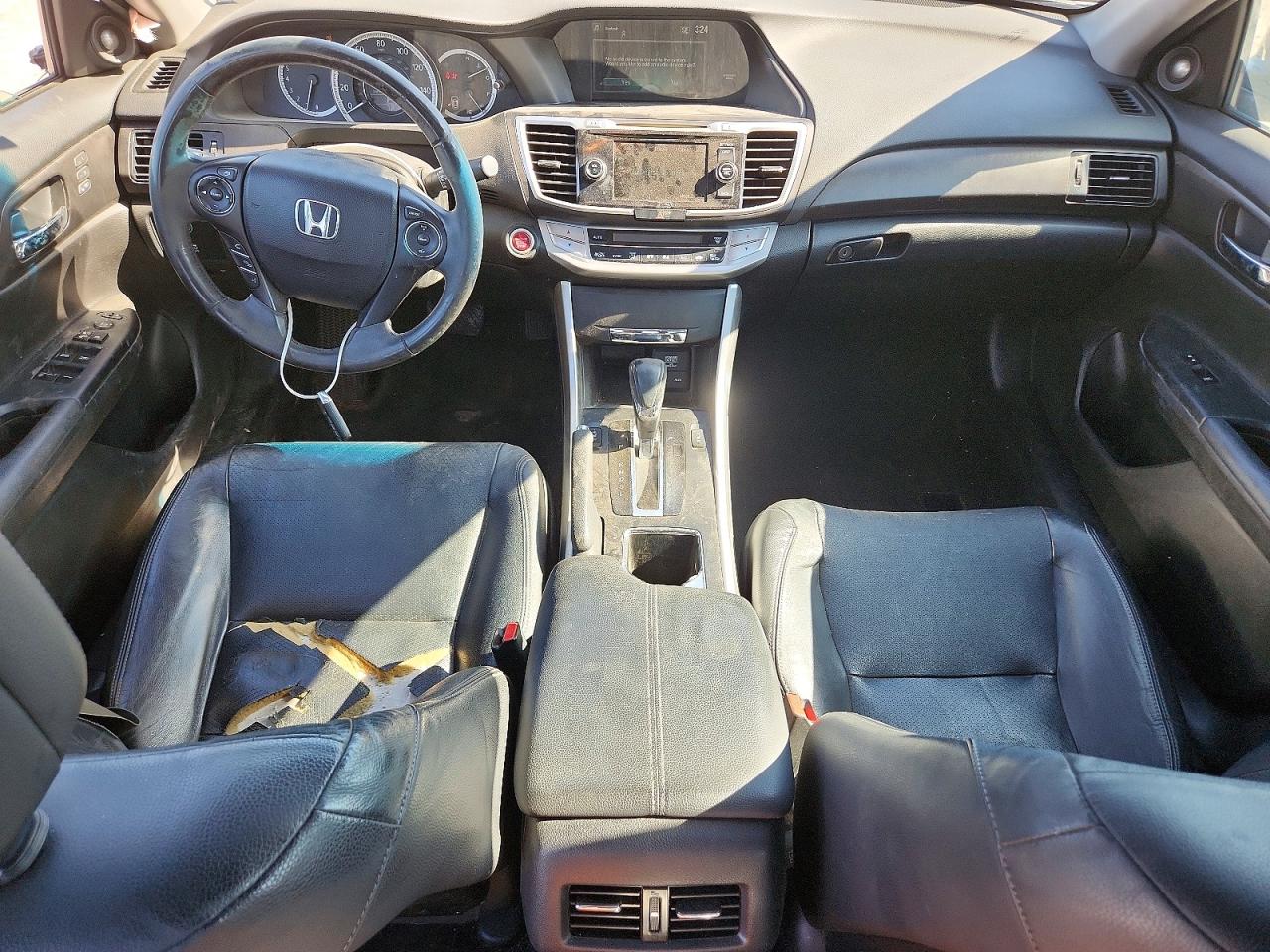 2013 Honda Accord Gray vin: 1HGCR2F89DA207354