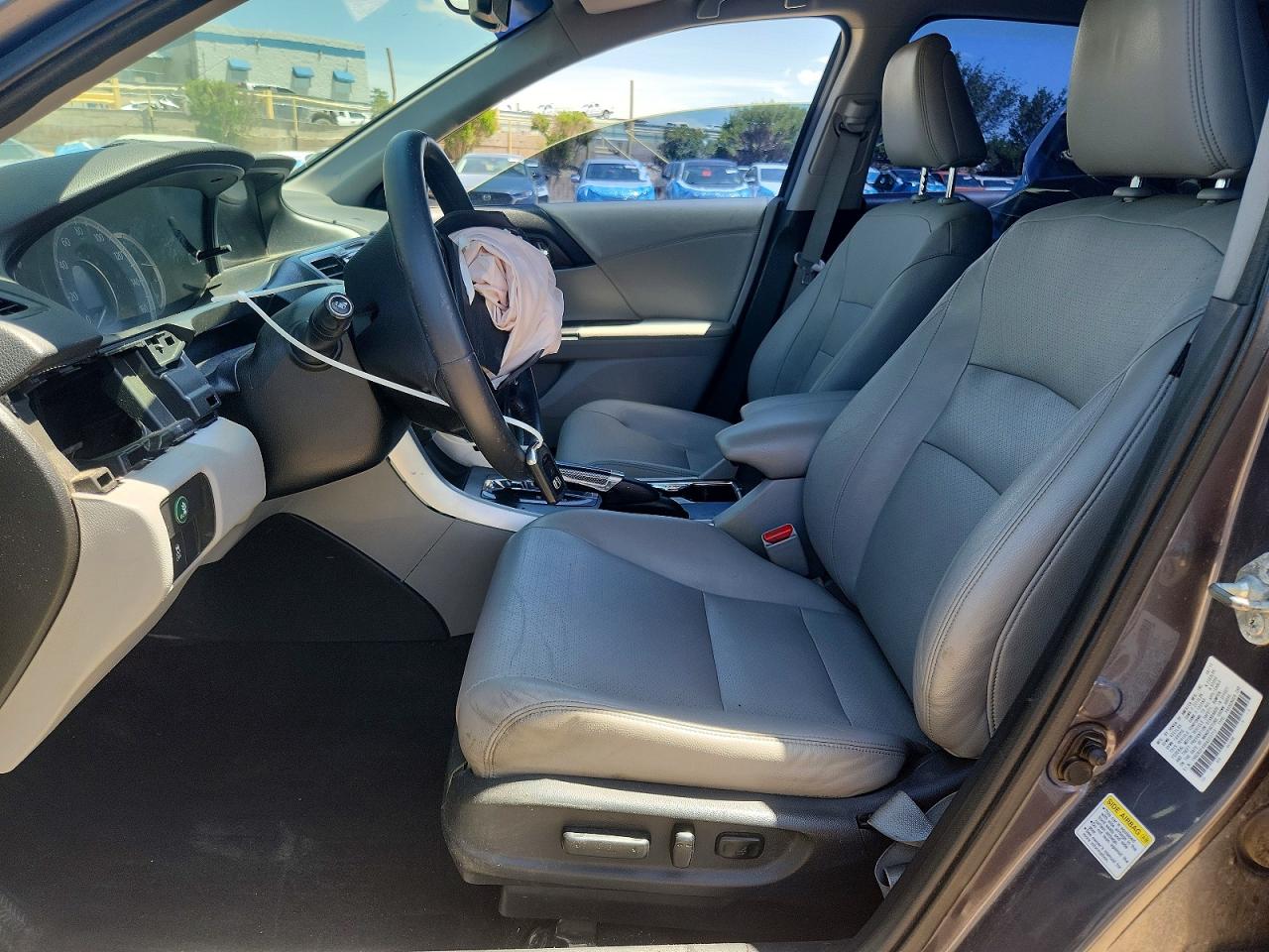 2013 Honda Accord Exl Gray vin: 1HGCR2F89DA222713