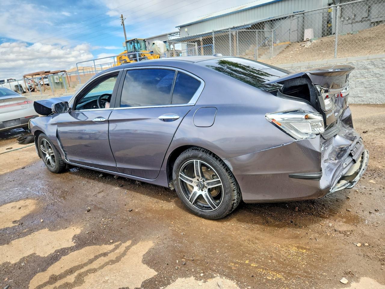 2013 Honda Accord Exl Gray vin: 1HGCR2F89DA222713