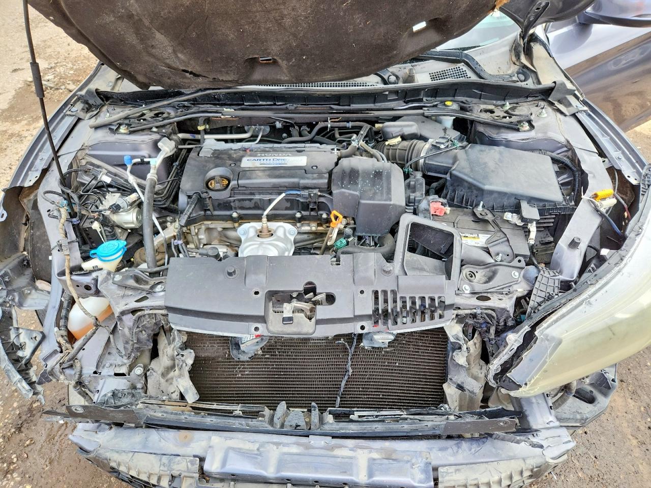 2013 Honda Accord Exl Gray vin: 1HGCR2F89DA222713