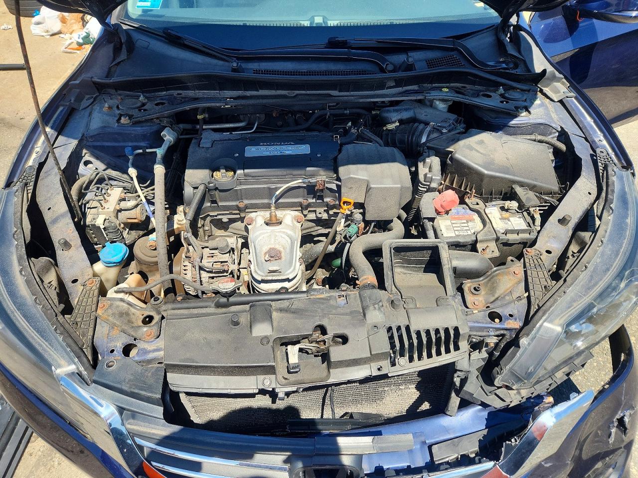 2013 Honda Accord Exl Blue vin: 1HGCR2F89DA237194
