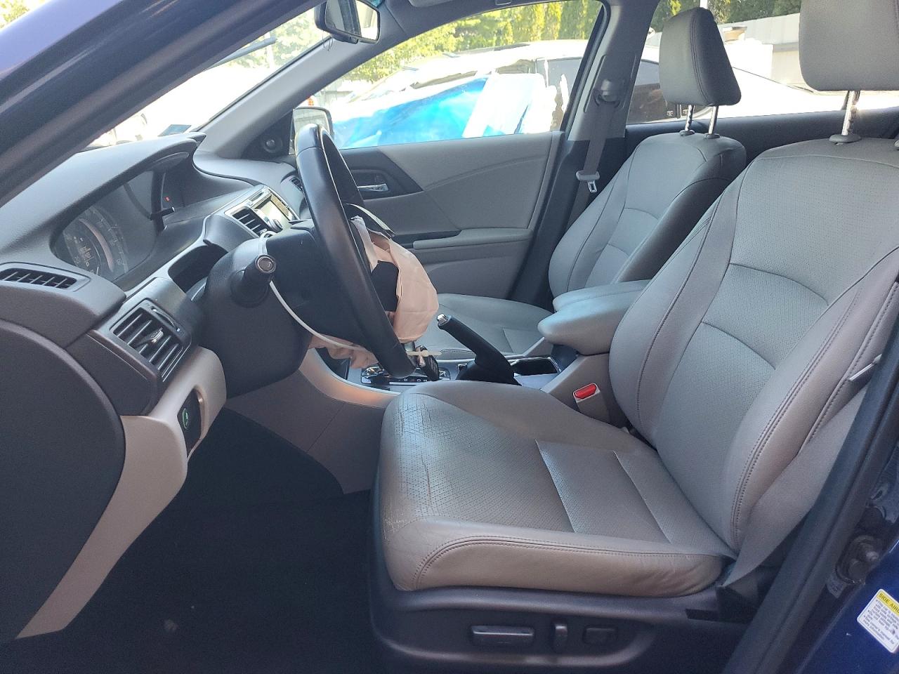 2013 Honda Accord Exl Blue vin: 1HGCR2F89DA237194