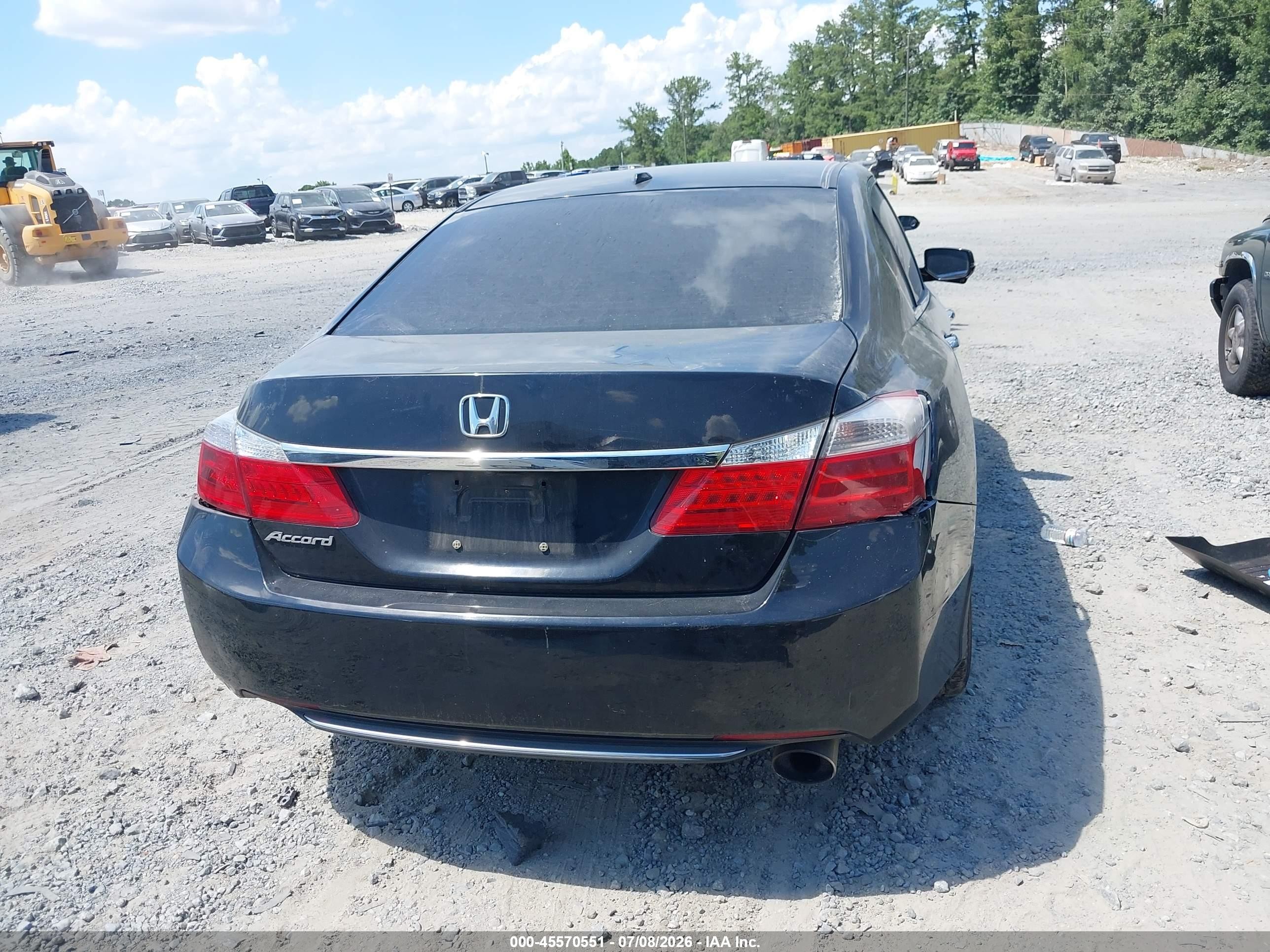 2013 Honda Accord Ex-l Black vin: 1HGCR2F89DA239530