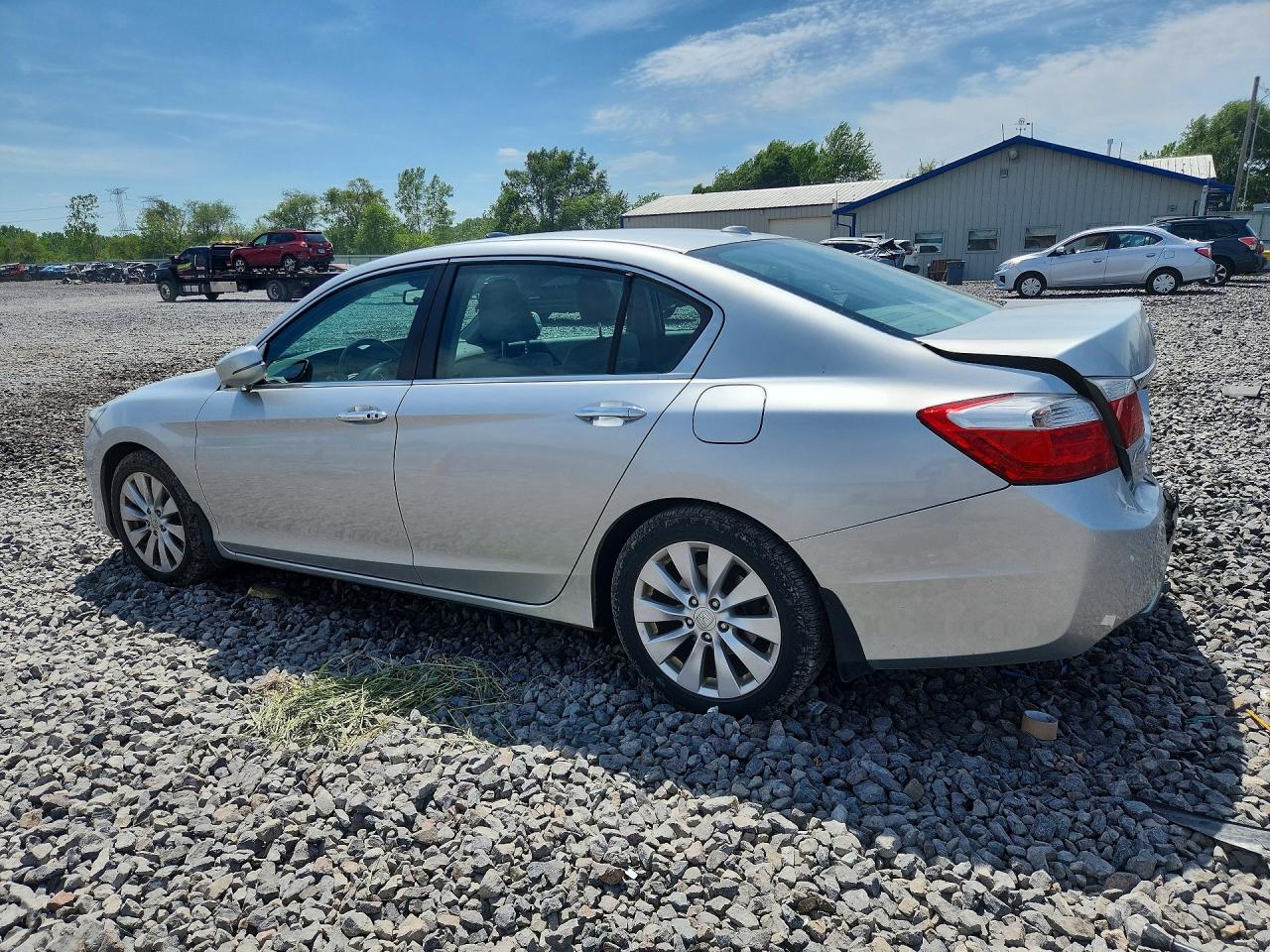 2013 Honda Accord Exl Silver vin: 1HGCR2F89DA240791