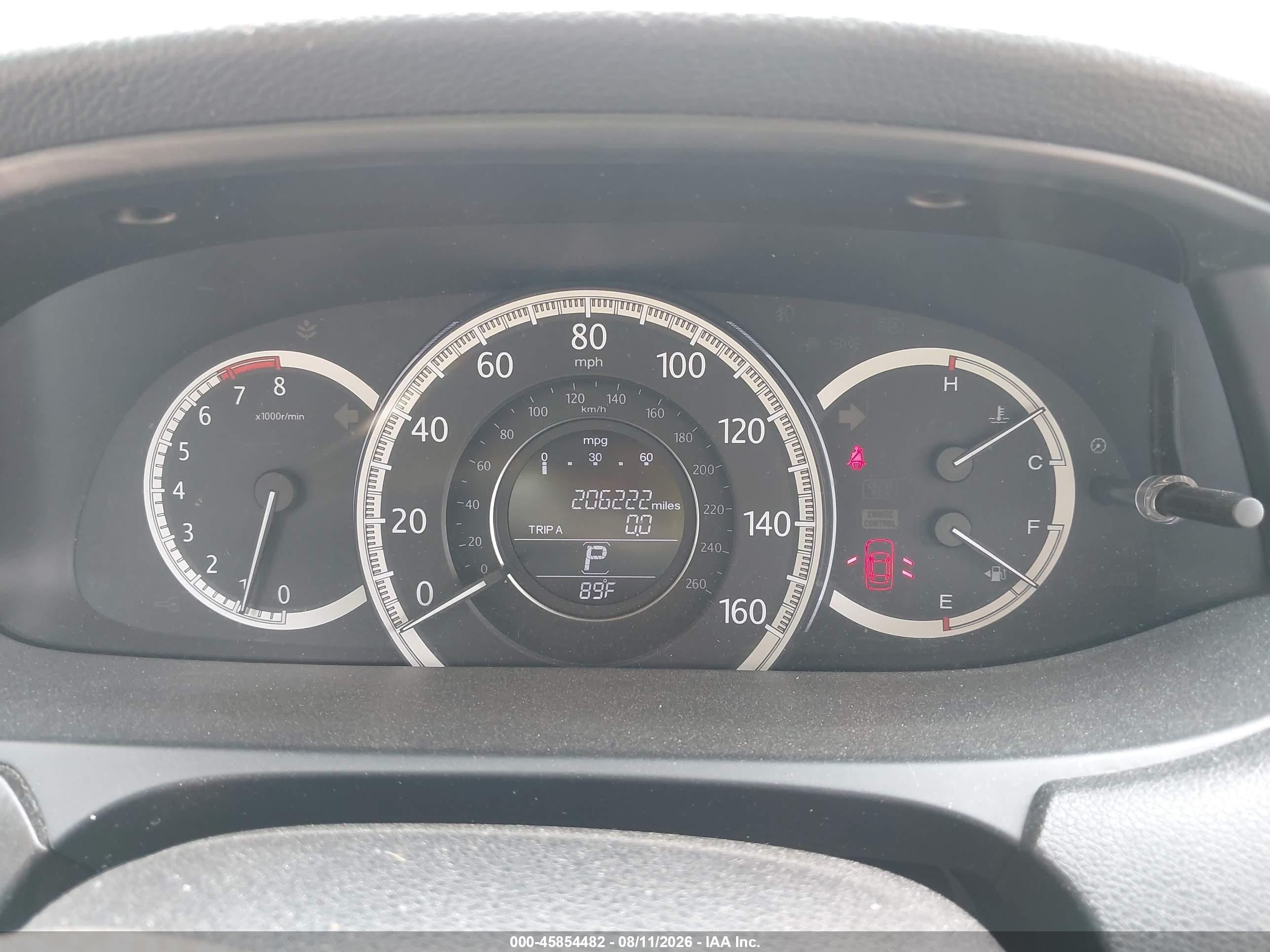 2014 Honda Accord Ex-l White vin: 1HGCR2F89EA022271