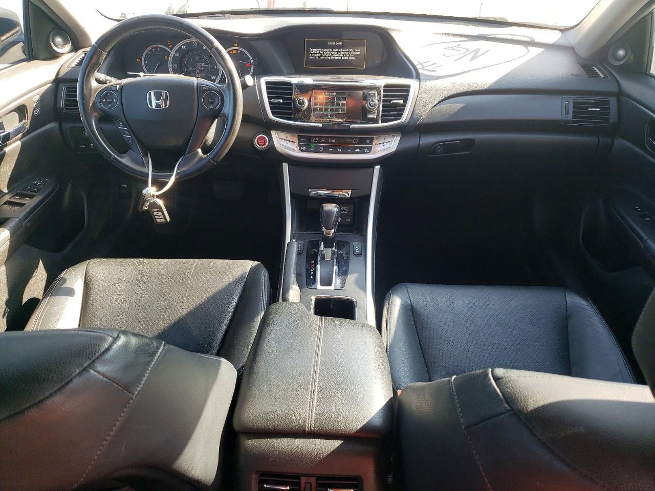 2014 Honda Accord Exl Silver vin: 1HGCR2F89EA073995