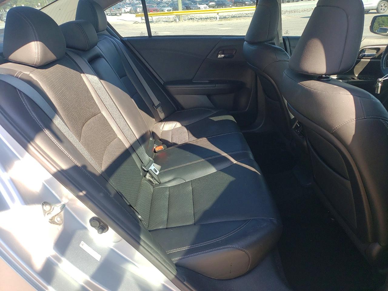 2014 Honda Accord Exl Silver vin: 1HGCR2F89EA073995