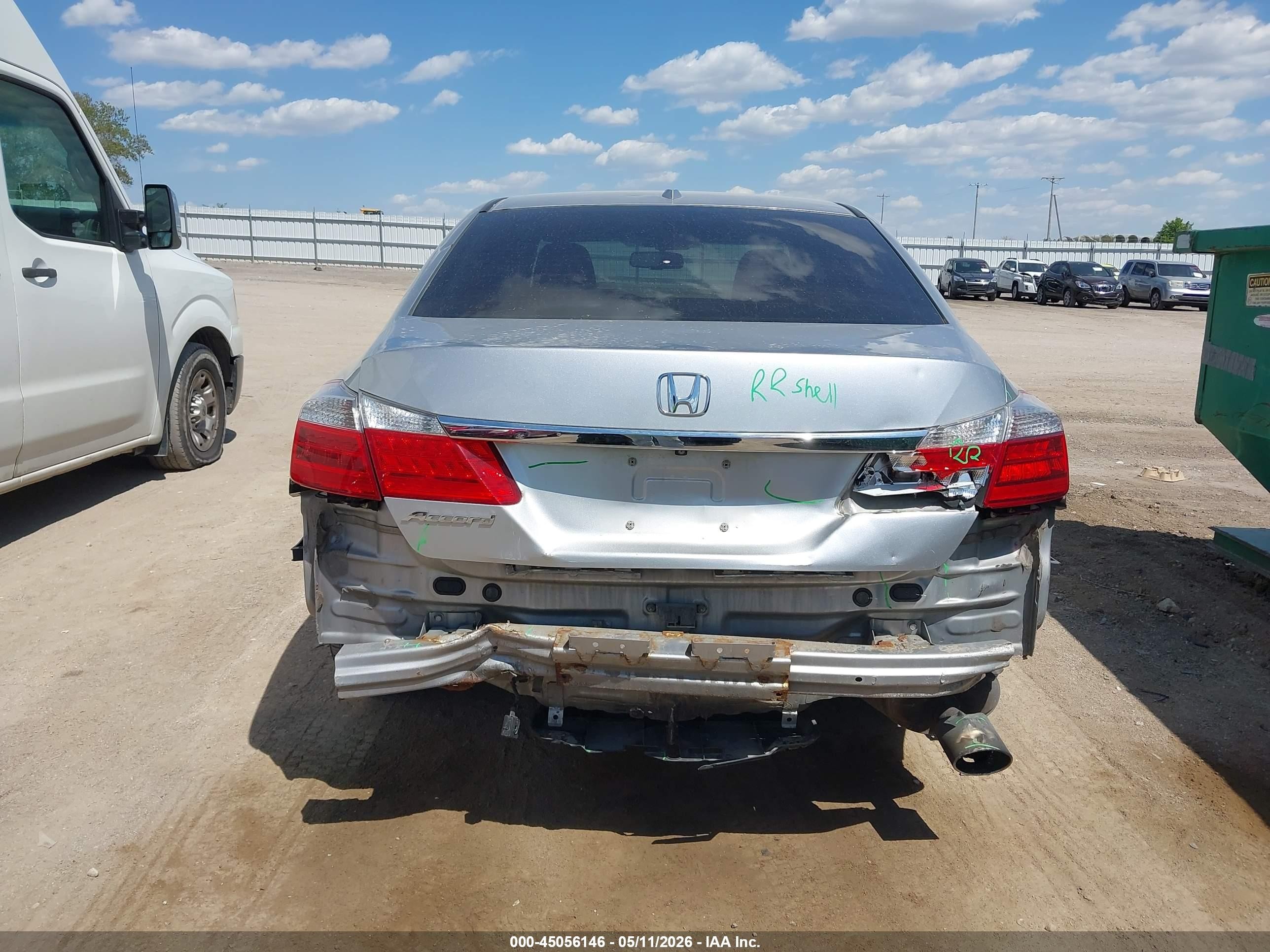 2014 Honda Accord Ex-l Silver vin: 1HGCR2F89EA074001