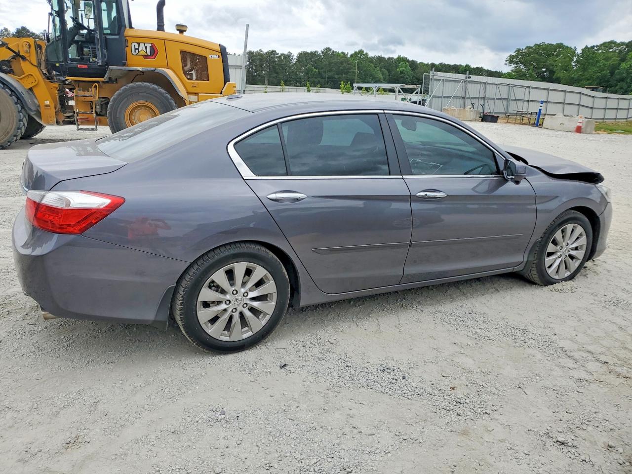 2014 Honda Accord Exl Серый vin: 1HGCR2F89EA111063