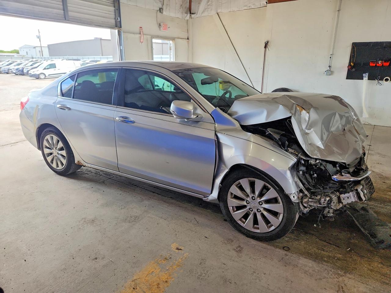 2014 Honda Accord Exl Silver vin: 1HGCR2F89EA126792