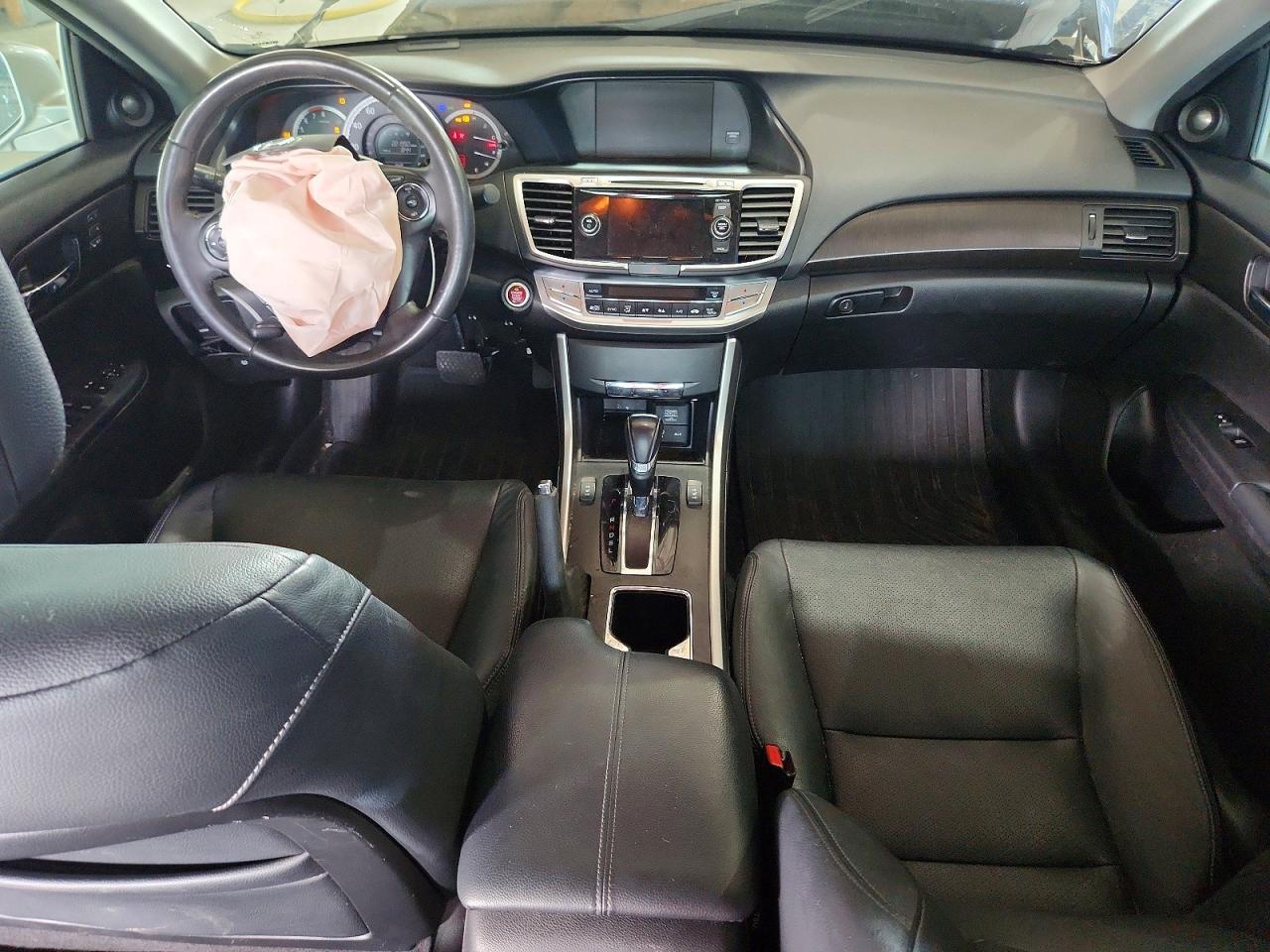 2014 Honda Accord Exl Silver vin: 1HGCR2F89EA126792