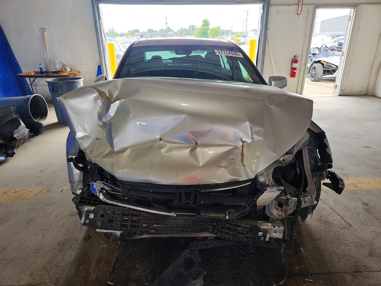 2014 Honda Accord Exl Silver vin: 1HGCR2F89EA126792