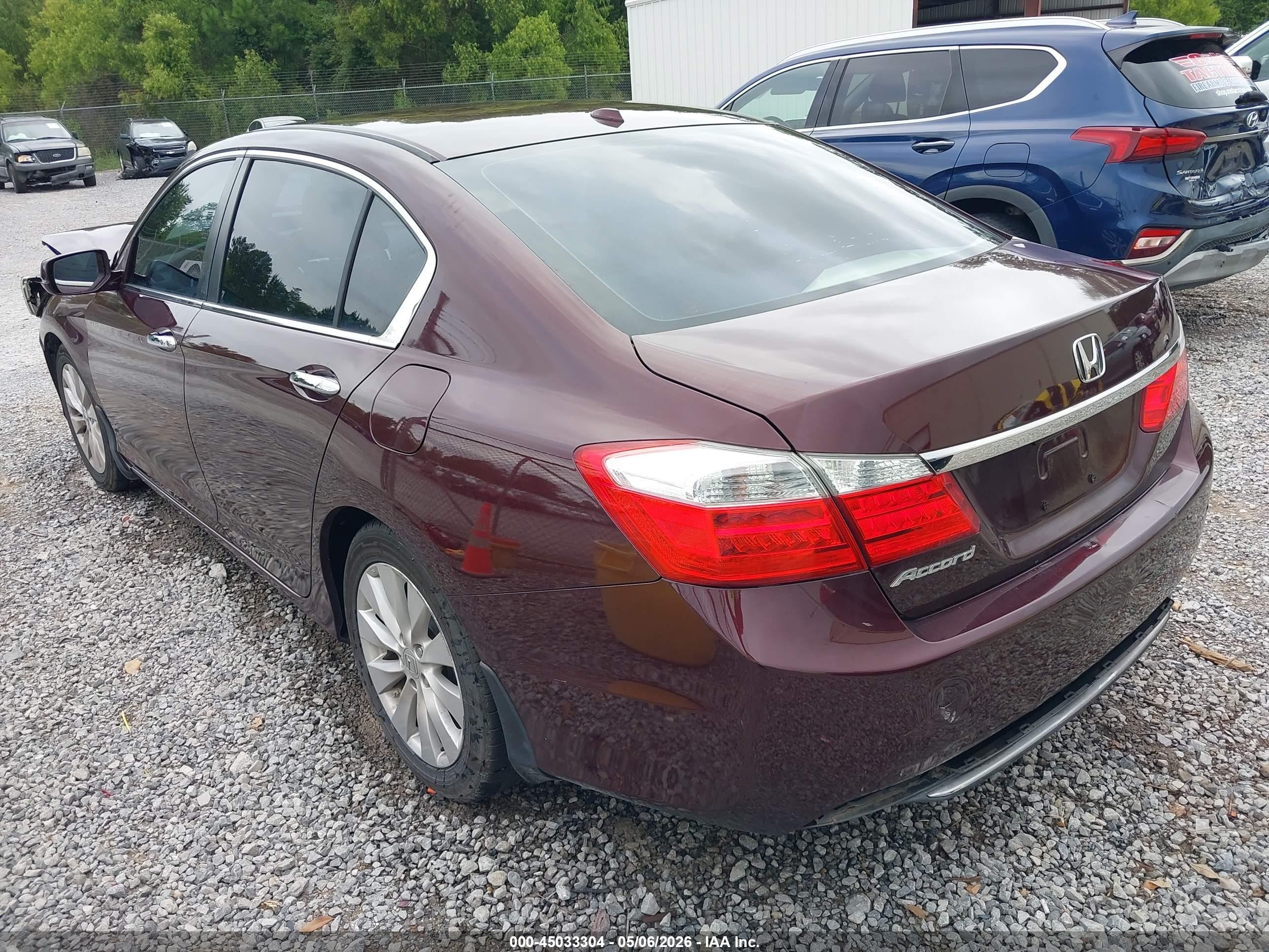 2014 Honda Accord Ex-l Бежевый vin: 1HGCR2F89EA144399