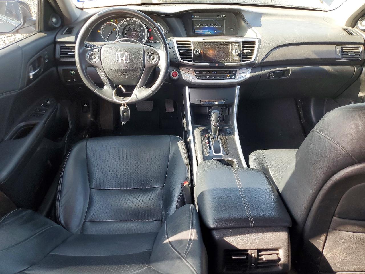 2014 Honda Accord Exl Gray vin: 1HGCR2F89EA145830