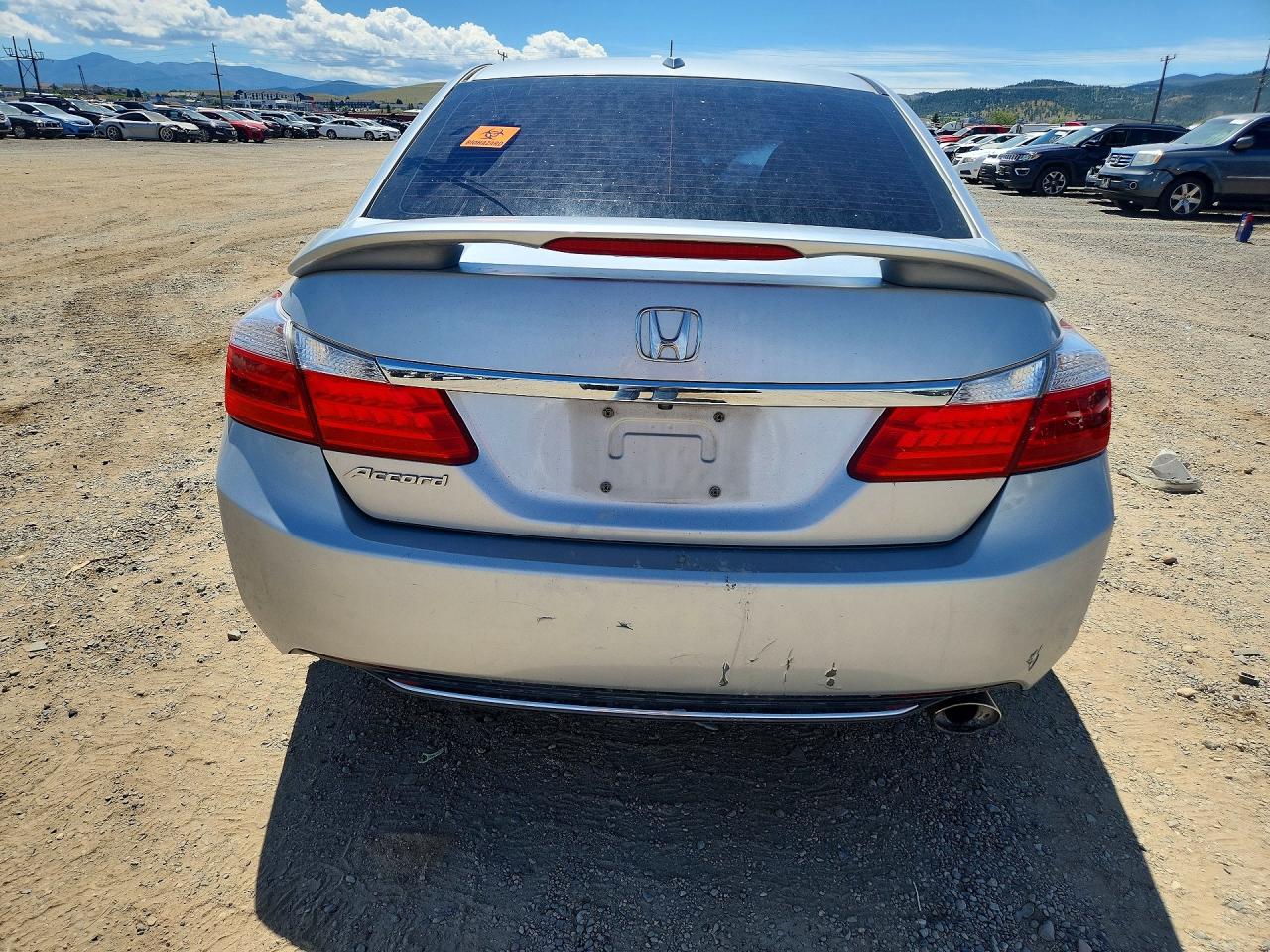 2014 Honda Accord Exl Silver vin: 1HGCR2F89EA196776