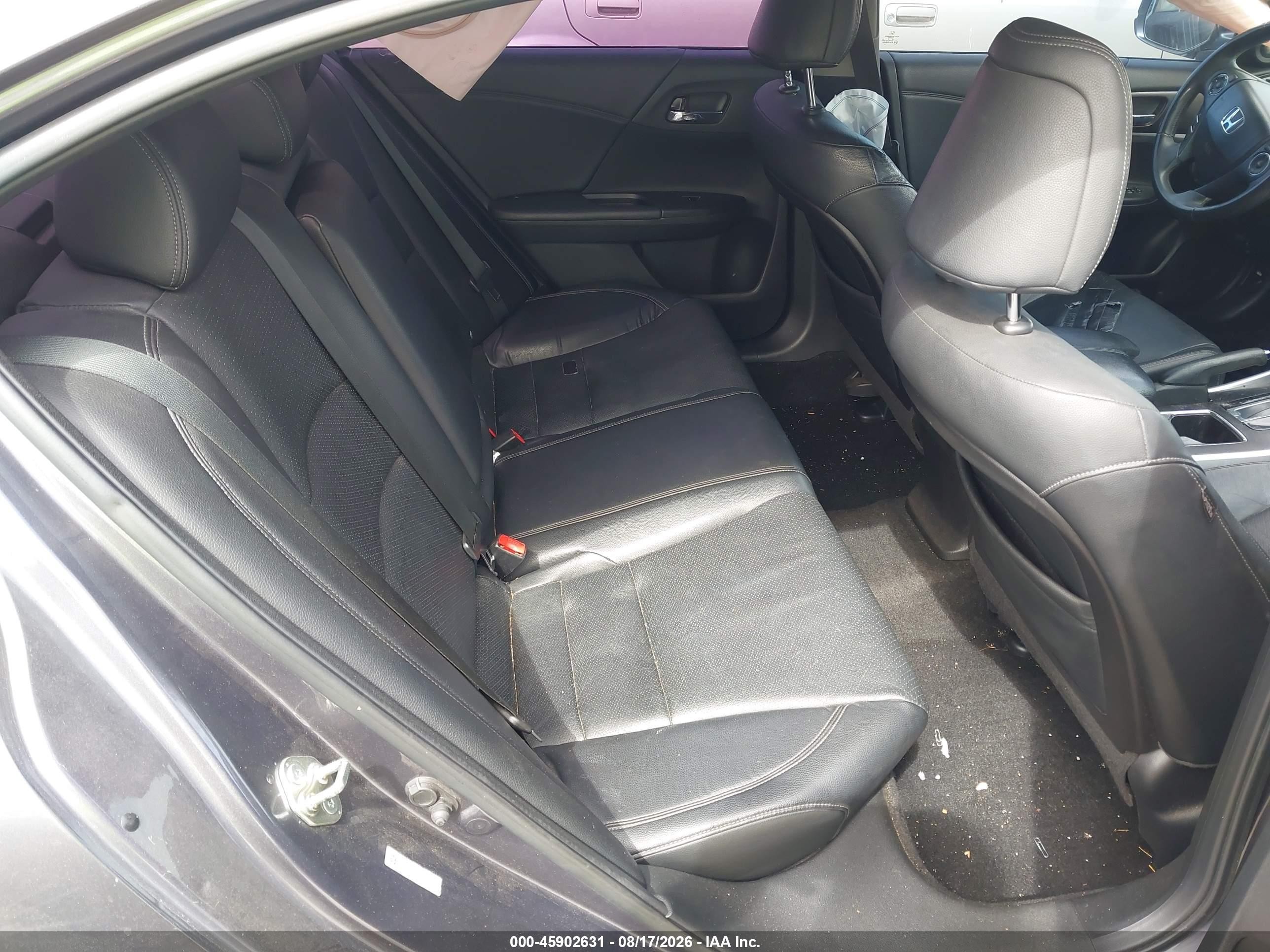 2014 Honda Accord Ex-l Серый vin: 1HGCR2F89EA305690