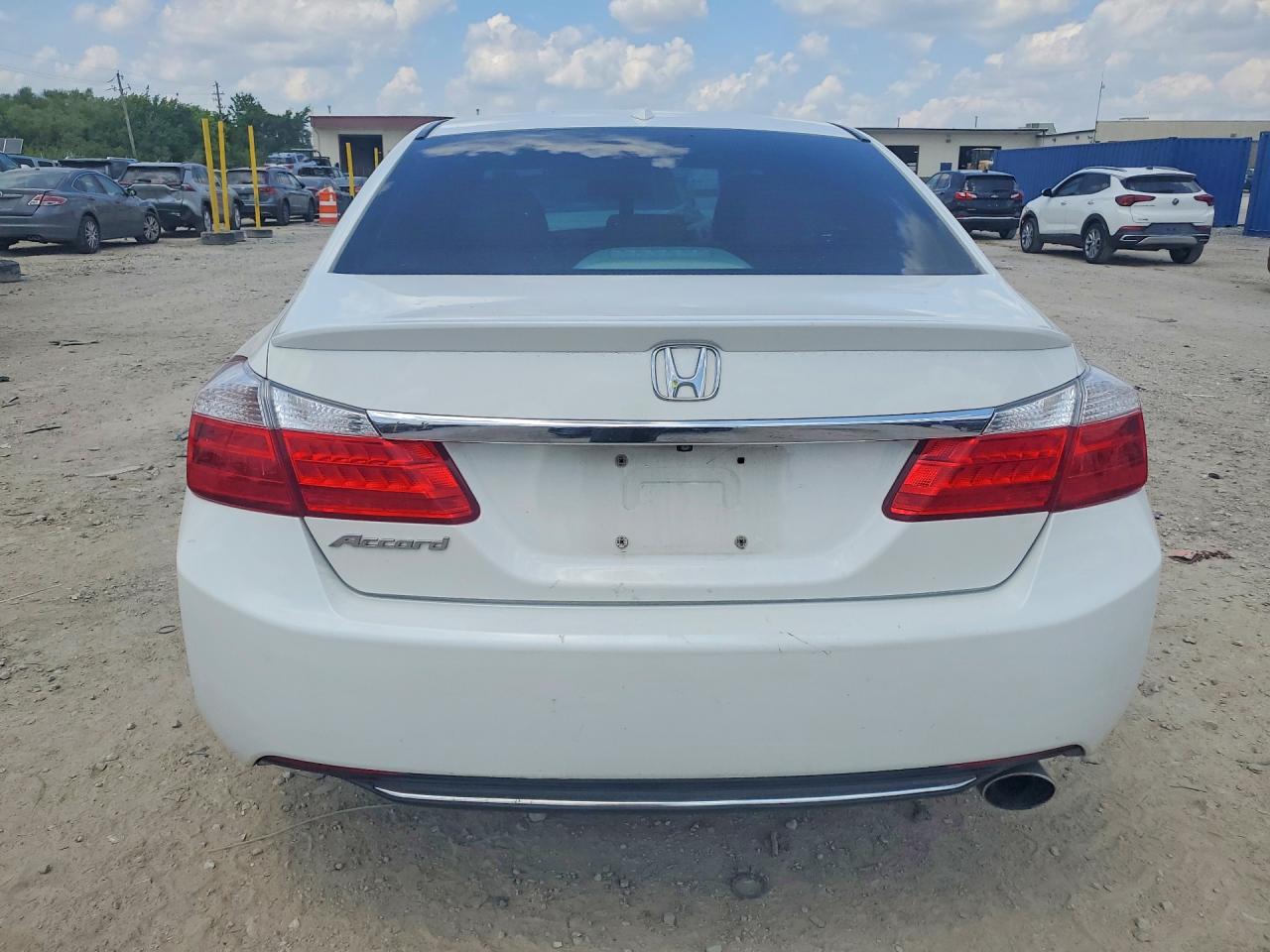 2015 Honda Accord Exl White vin: 1HGCR2F89FA028251