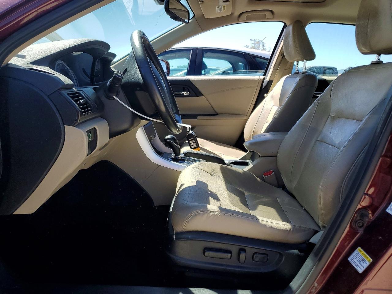 2015 Honda Accord Exl Burgundy vin: 1HGCR2F89FA052095