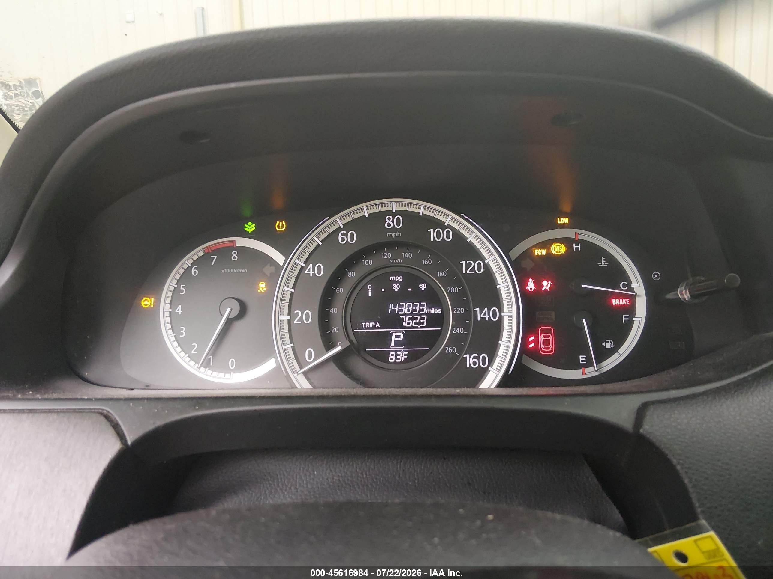 2015 Honda Accord Ex-l Red vin: 1HGCR2F89FA057863