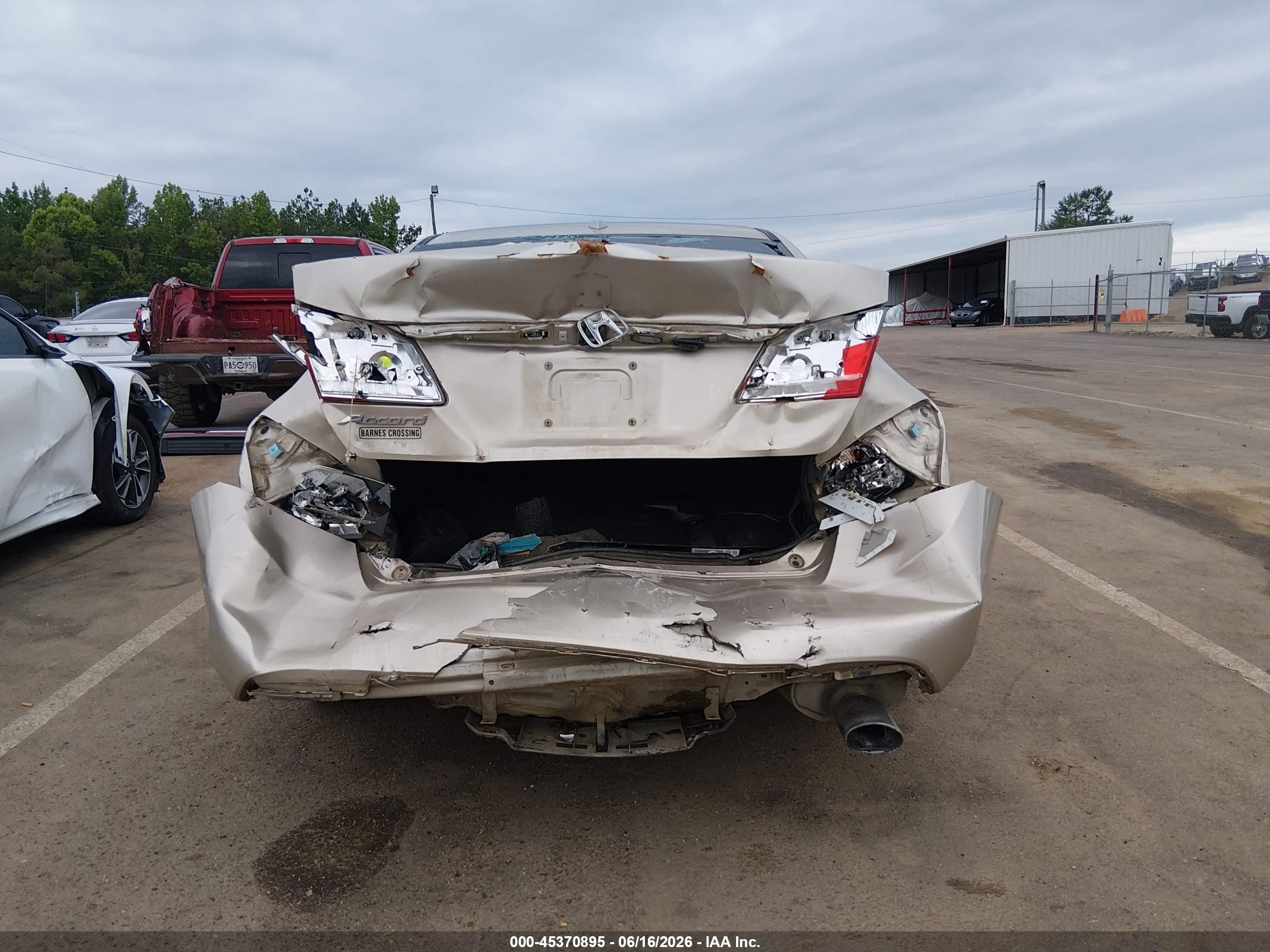 2015 Honda Accord Ex-l Tan vin: 1HGCR2F89FA061444