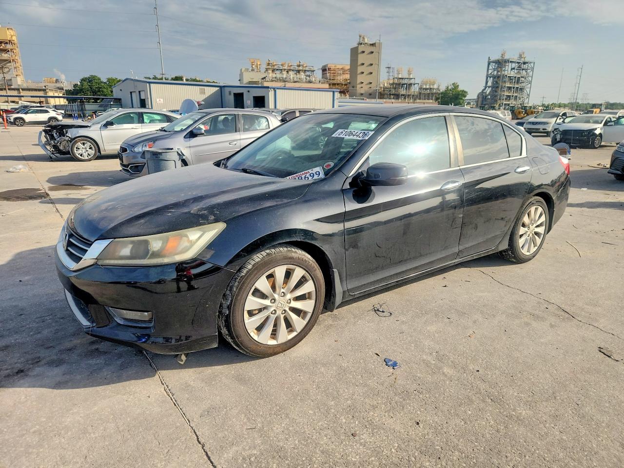 2015 Honda Accord Exl Черный vin: 1HGCR2F89FA083248
