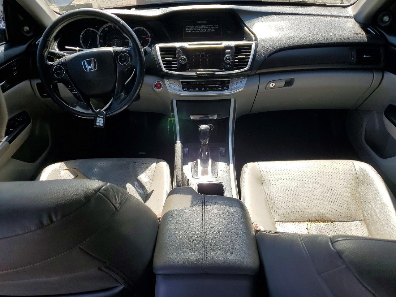2015 Honda Accord Exl Gray vin: 1HGCR2F89FA085310