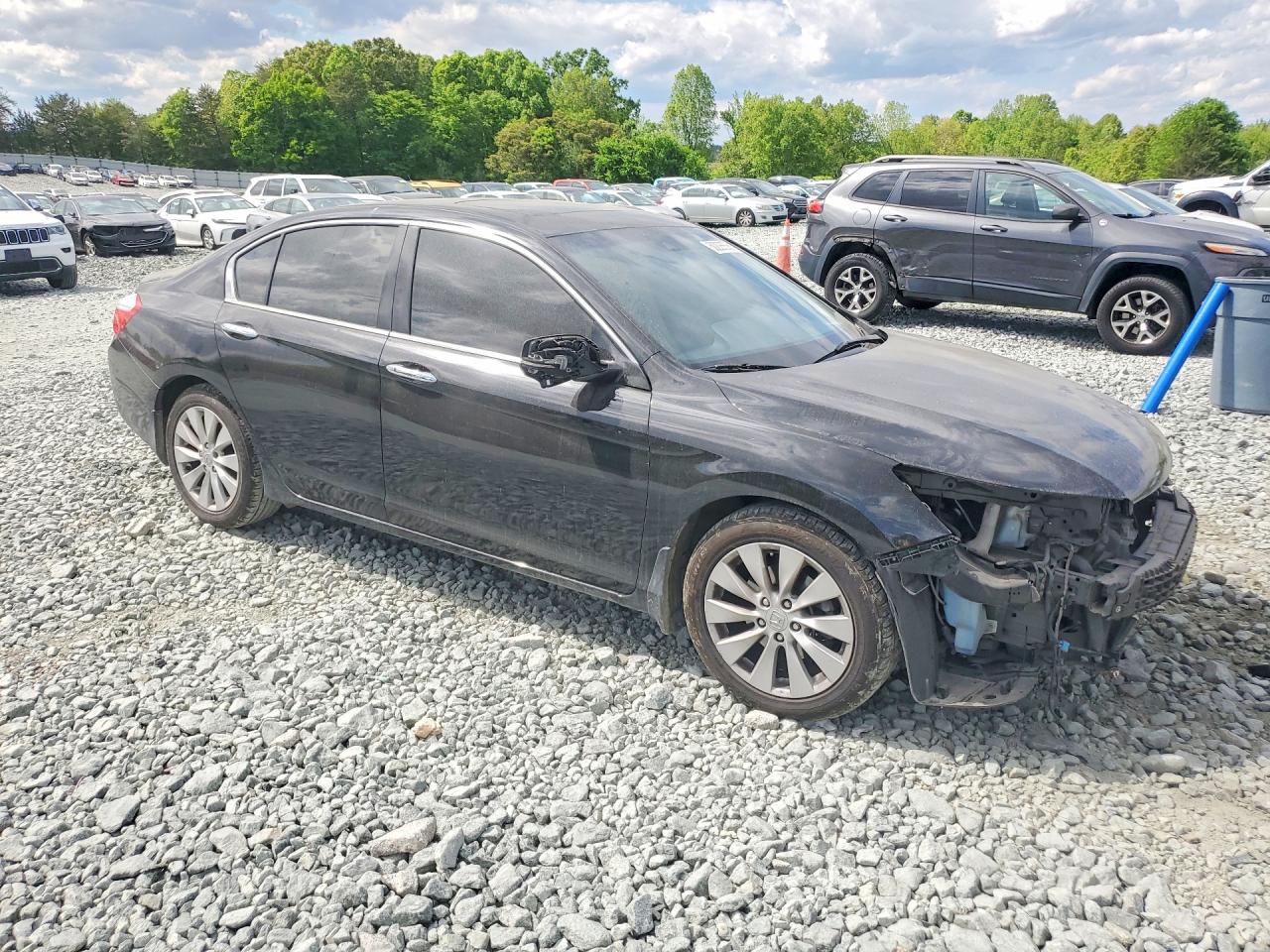 2015 Honda Accord Exl Black vin: 1HGCR2F89FA094671